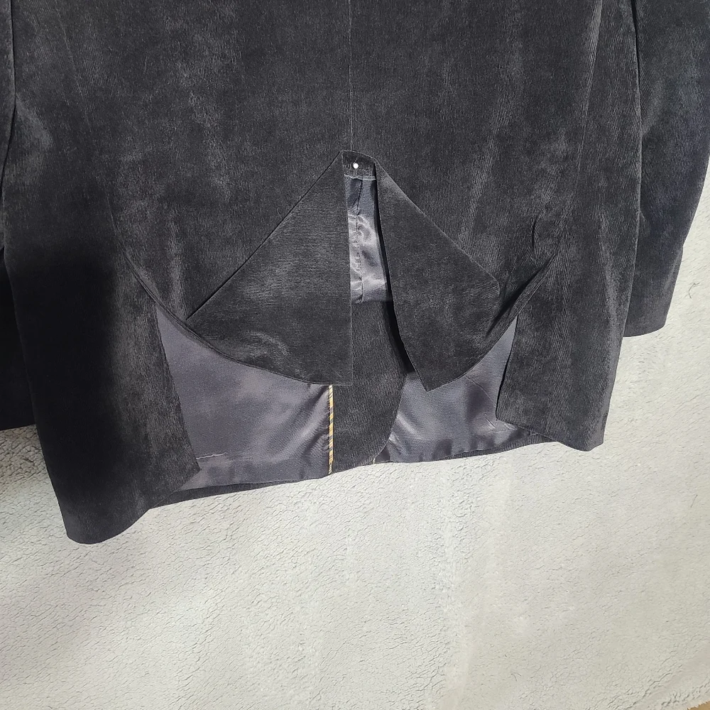 Jones New York Black Corduroy Sport Coat - Picture 7 of 9